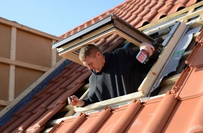 Pose de fenêtres de toit Velux à Kiffis